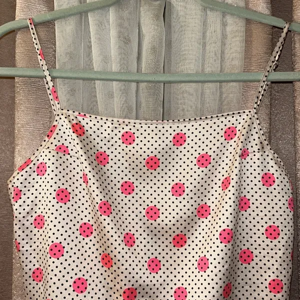 Vintage Victoria’s Secret Size XS Polka Dotted Cami - Image 2