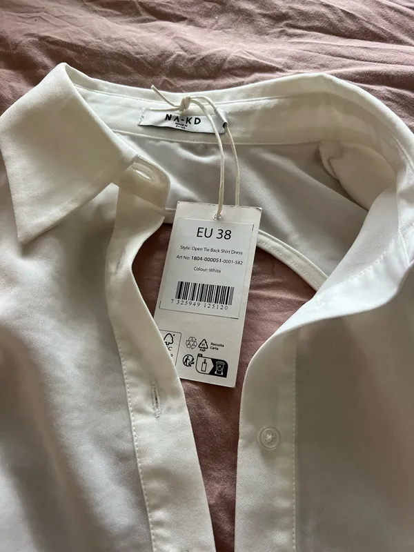 NA-KD Button up mini dress - Image 4