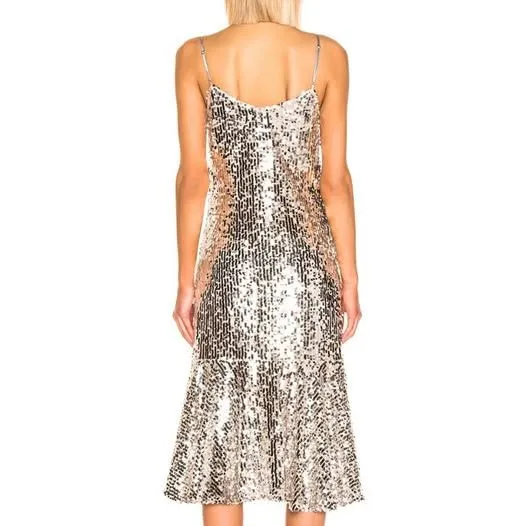 Veronica Beard Mykola Sequin Midi Dress size 8 NWT - Image 2