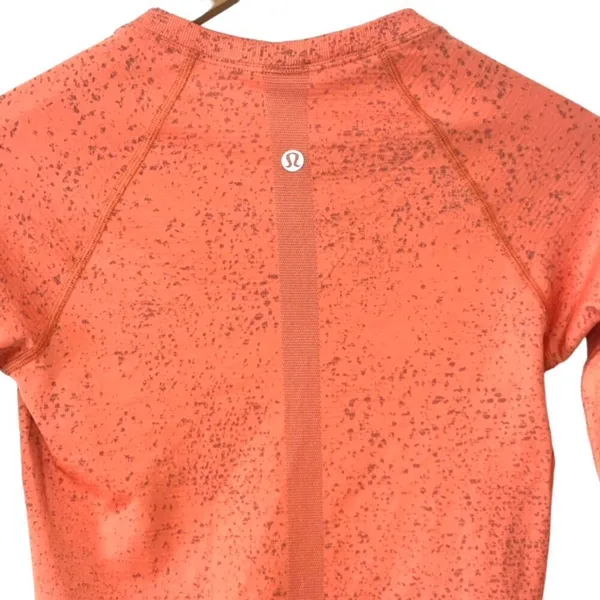 Lululemon Swiftly Tech Long Sleeve Shirt 2.0 Race Length *Highlight Orange - Image 6