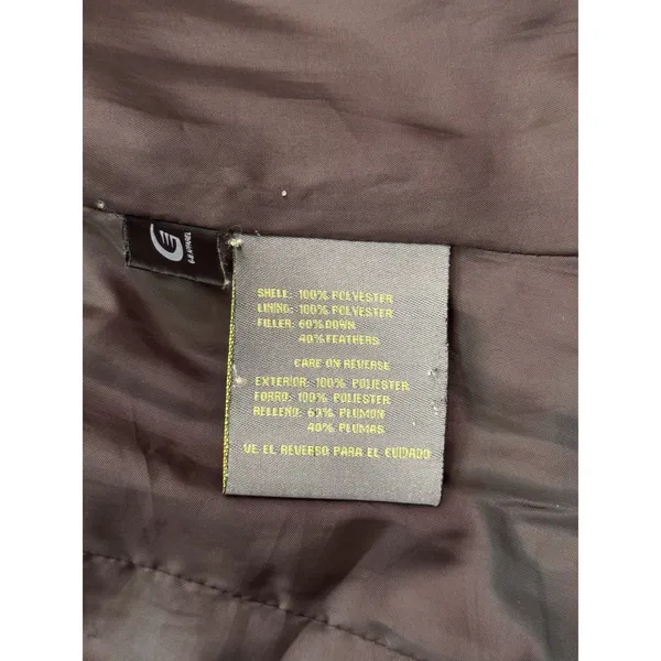 Kenneth Cole Reaction Chocolate Brown Warm Layering Down Puffer Vest Jacket Sz L - Image 15