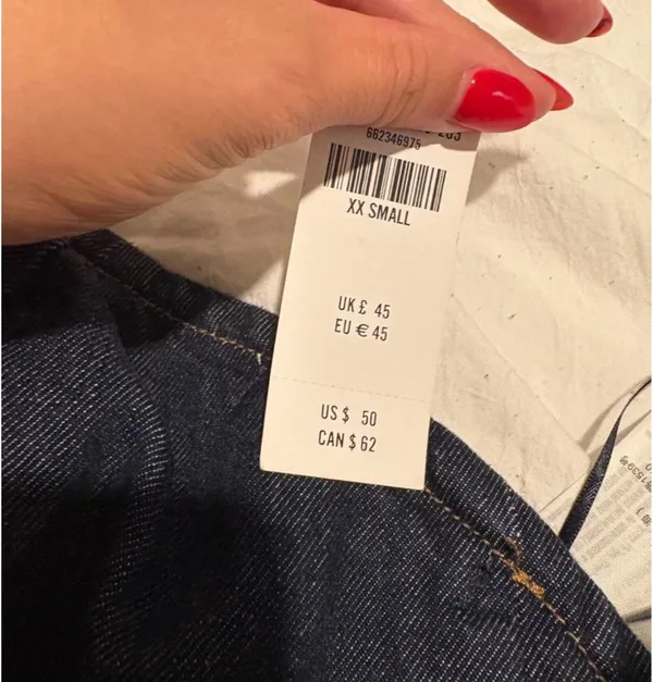Denim Abercrombie top - Image 5
