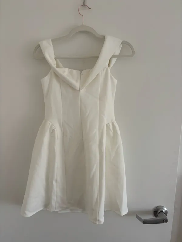 NWT Princess Polly Main Character Strapless Mini Dress White - Image 7