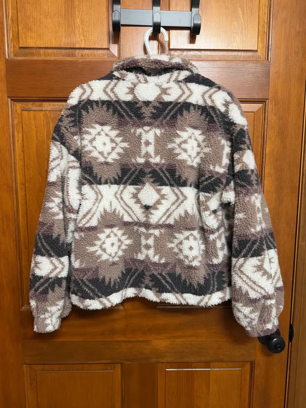 Blue B Aztec Quarter Zip Pullover - Image 3