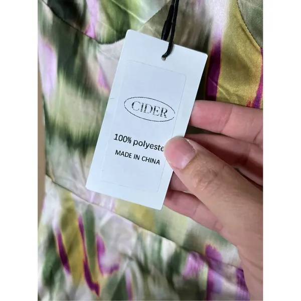 Cider Illusions Ruched Midi Dress Size‎ XS NWT - Image 8