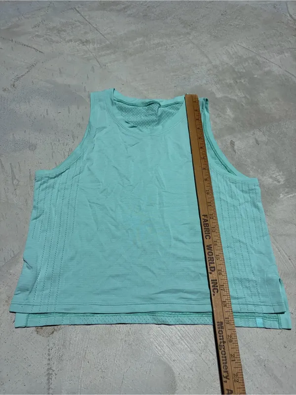 Lululemon Mint Green Sleeveless Tank Top - Image 6