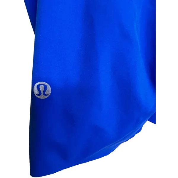 Lululemon Base Pace High-Rise‎ Short 8" Blazer Blue Tone Women’s Size 6 - Image 4