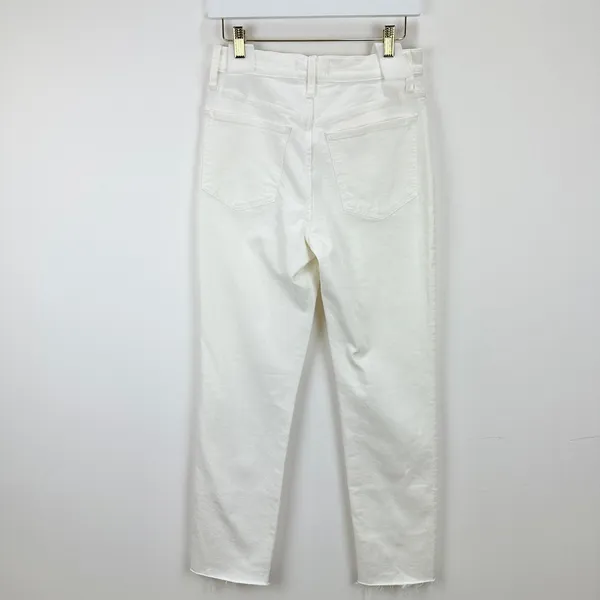 Madewell The Perfect Vintage Jean Tile White High Rise Classic Mom US 23 NWT - Image 8
