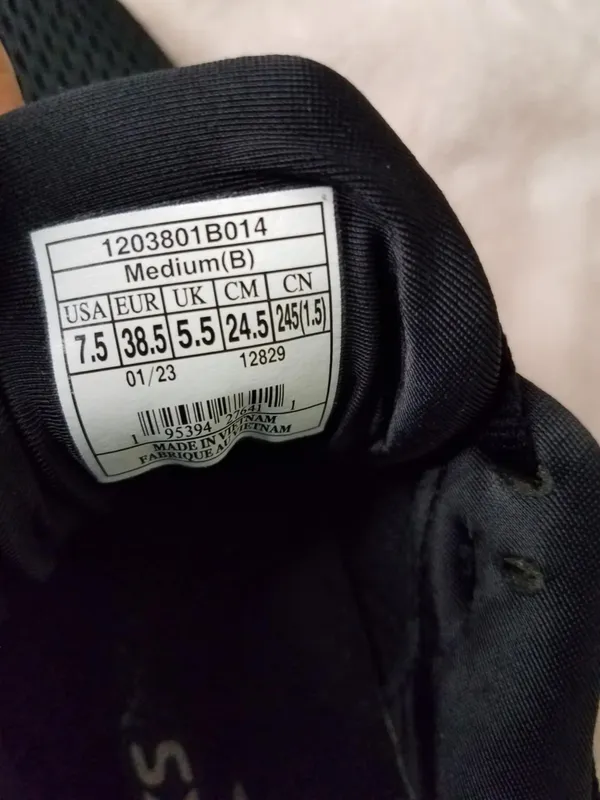 Brooks Ghost 15 Womens Size 7.5 Running Walking Shoes Black Athletic Sneakers - Image 8
