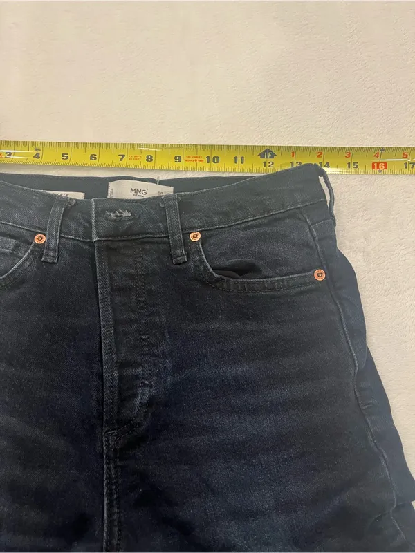 Mango MNG Denim "Gisele" Slim Straight Jeans - Size 4 - Image 7