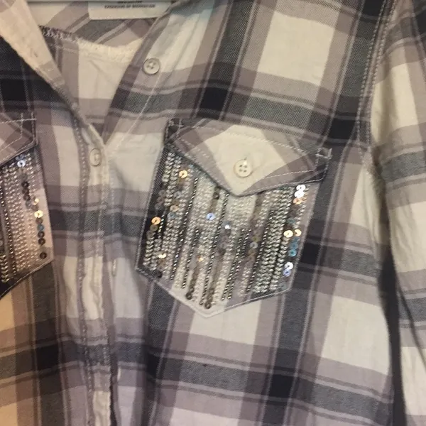 Mudd sparkle button down - Image 2