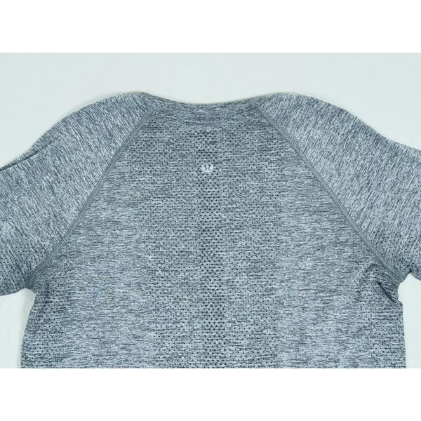 Lululemon Swiftly Tech Long Sleeve Top 2.0 Size 6 Gray Running Yoga Pilates Gym - Image 7