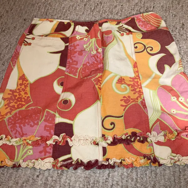 Nanette Lepore Skirt Sz 6. Awesome Print - Image 2