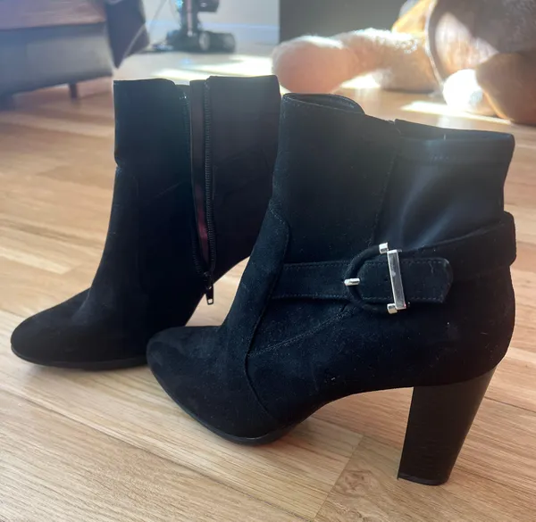 Booties Black Size 8.5 - Image 2