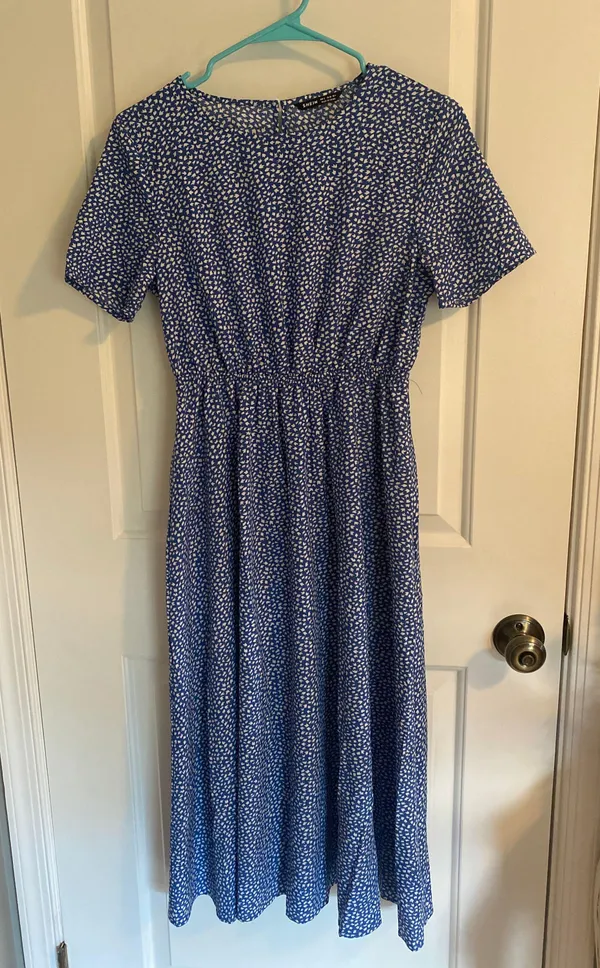 SheIn All Over Print A-Line Dress - Image 2