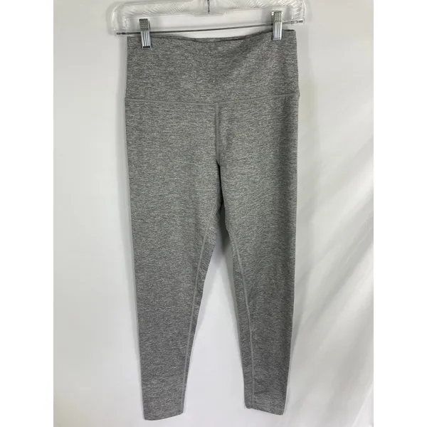 Aerie Offline Heather Grey The Hugger Leggings Size Large - Image 3