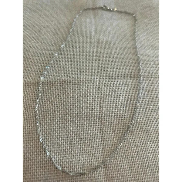 18 inch a240 925 sterling silver necklace - Image 4