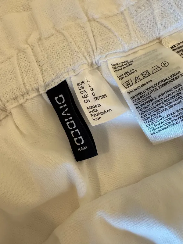 H&M White Skirt - Image 2