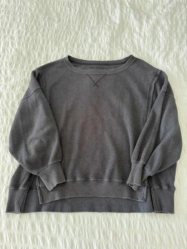 American Eagle Waffle Knit Sweater - Image 2
