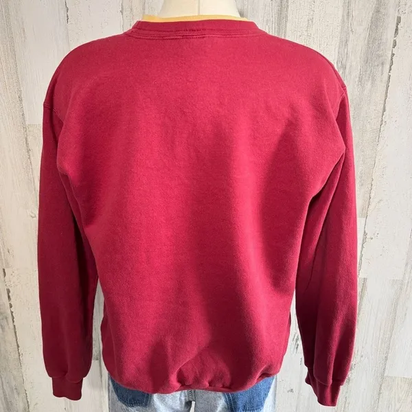 Vintage Fall Sweatshirt sunflower bird Grandma core Medium‎ - Image 3