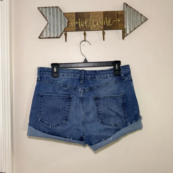 Daily Ritual Blue Jean Shorts Size 30 with 2” inseam - Image 5