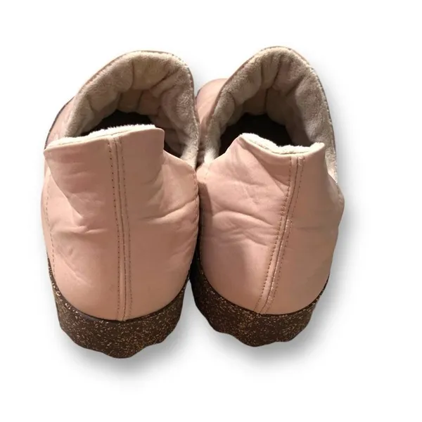 Asportuguesas Crus Light Pink Fabric Slip-On Shoes‎ Cork Sole EU 41 Sustainable - Image 6
