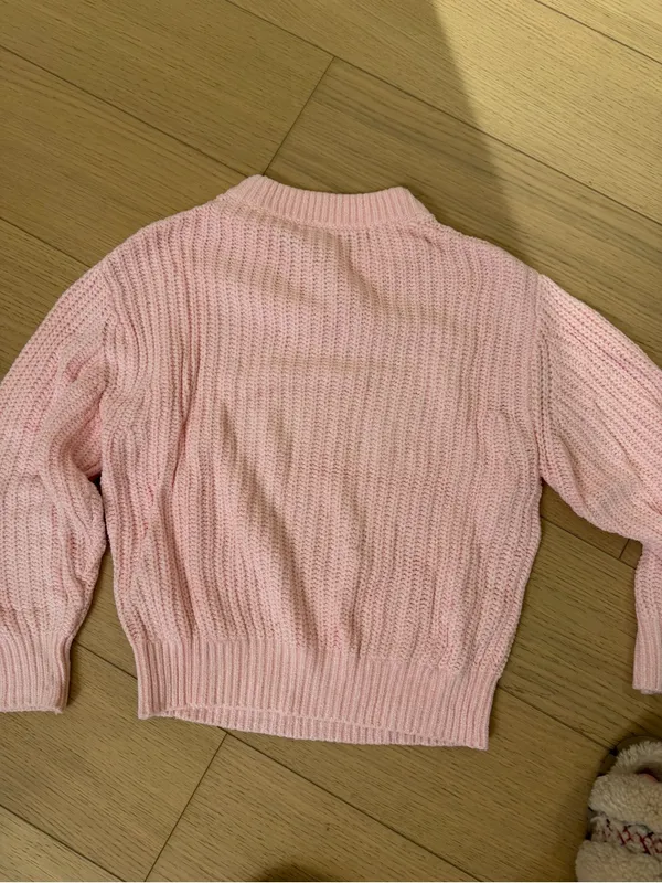 Wilfred Blush Pink Ribbed Crewneck Sweater - Image 3