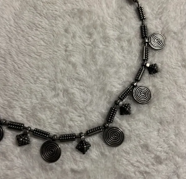 Chicos Spiral Metal Necklace - Image 4
