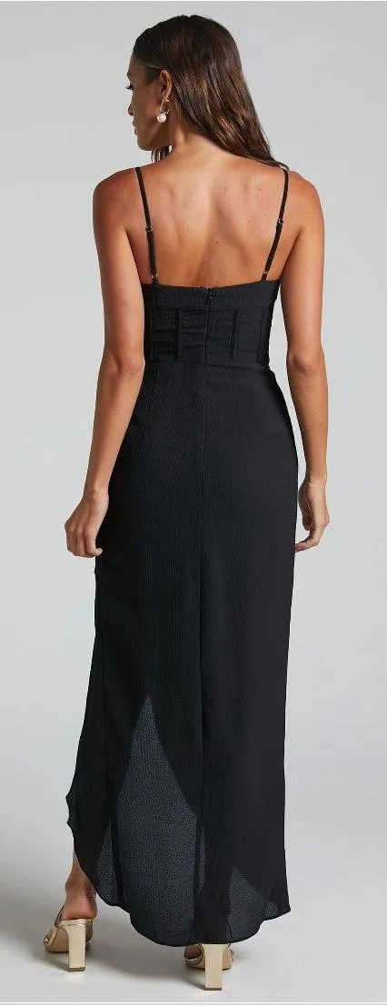 Showpo Black Corset Andrina Dress - Image 2