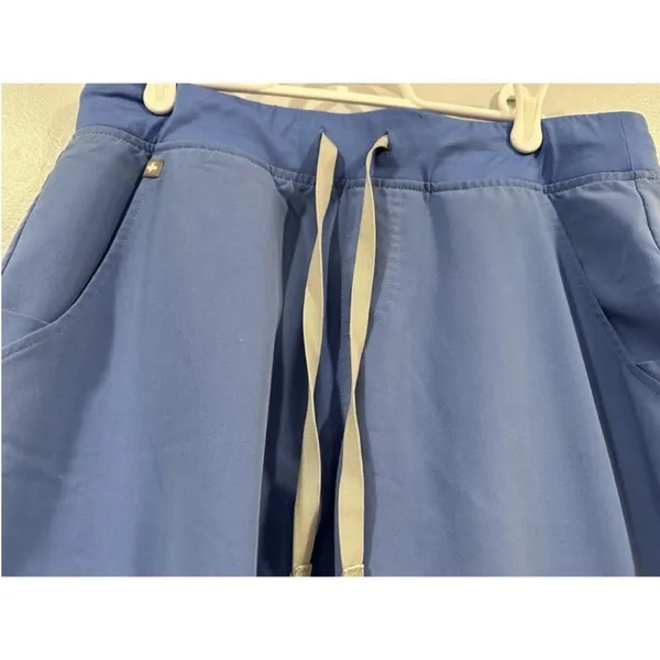 Figs Zamora Scrubs Pants Jogger Blue Medium Tall - Image 2
