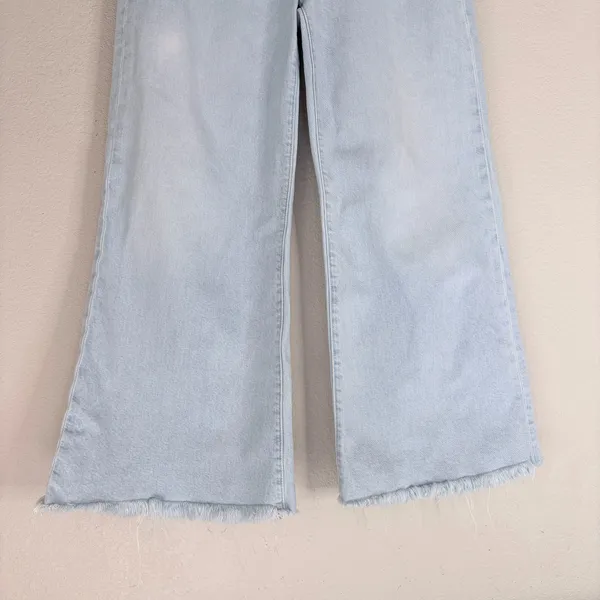 Mother The Twister Ankle Fray Wide Leg Jeans - Image 8