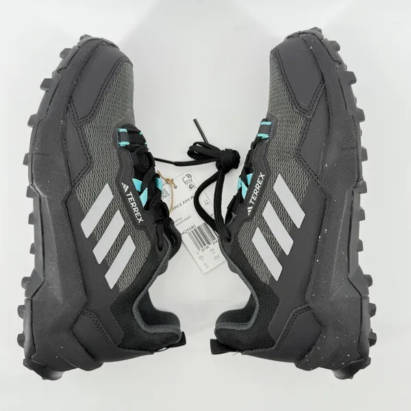 Adidas Terrex AX4 Gore-Tex Hiking Shoe Sneaker Women 5 Black‎ Gray Mint Tone NWB - Image 6