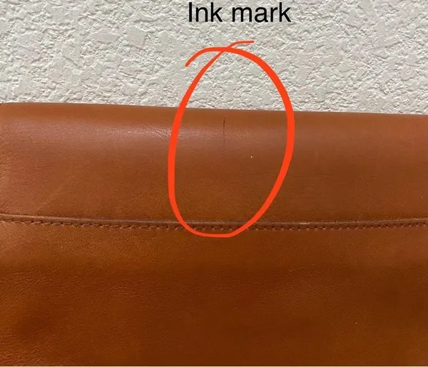 Madewell L4913 Brown Leather The Abroad Shoulder Bag - Image 13