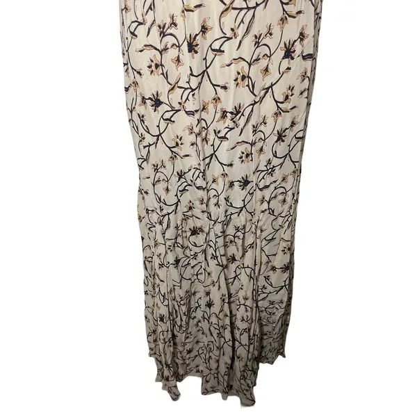 Doen Brindille cream scroll print maxi dress sz L - Image 4