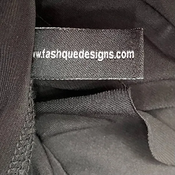 Dark Black Maxi Dress Size S M Sleeveless Tiered Ruffle Whimsigoth Romantic Fair - Image 9
