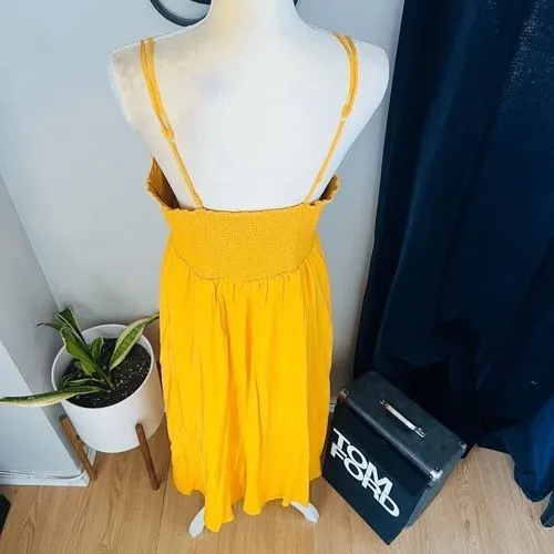 BB DAKOTA BY STEVE MADDEN Challi Midi Dress, Summer, Yellow, Medium (6-8),‎ NWT - Image 12