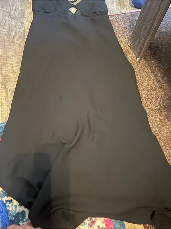 Abercrombie black midi dress size M - Image 5