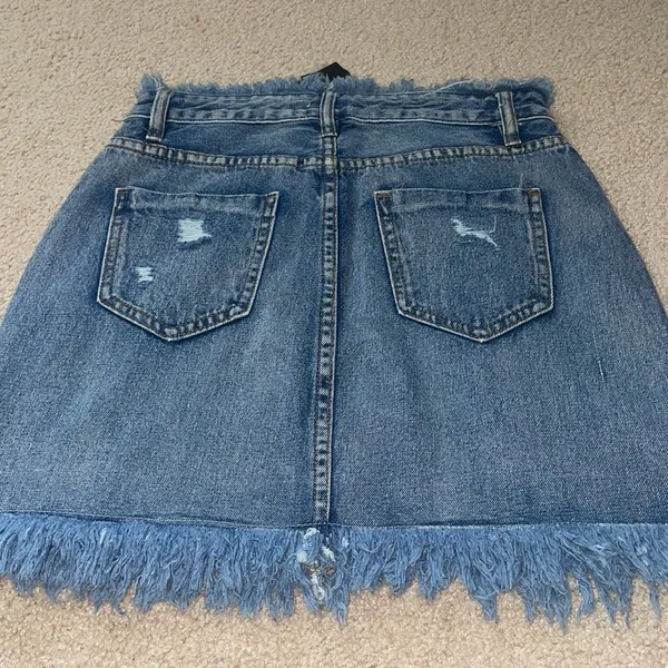Womens New Lelis Collection Denim Skirt - Image 4