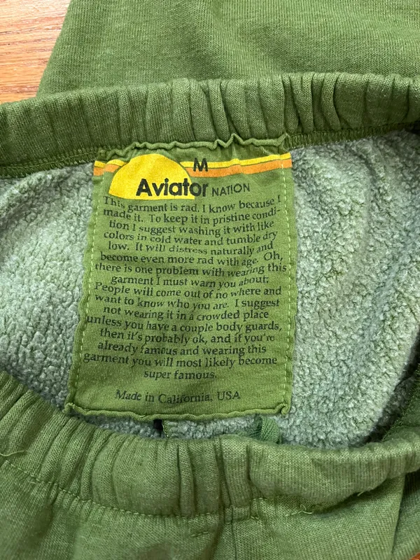 Aviator Nation 5 Stripe Sweatpants - Image 4