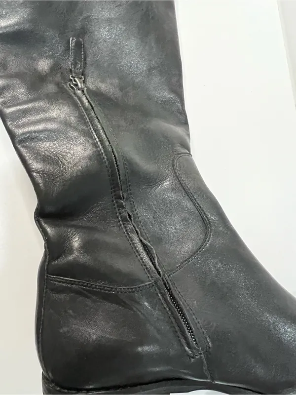 Arturo Chiang Enchante Black Leather Equestrian Riding Boots - Image 7