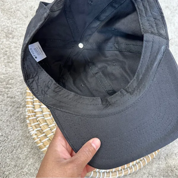 Figs Women’s Baseball Hat Cap Adjustable Strap Back in Black - Image 12