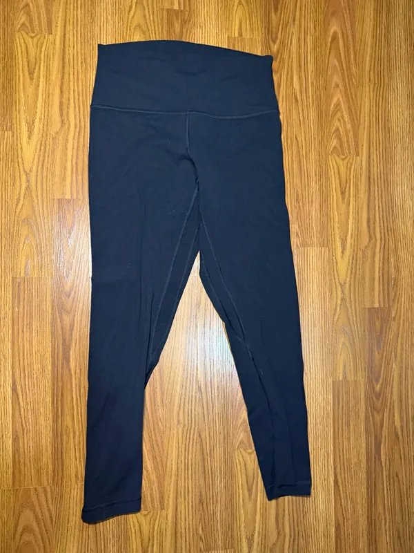 Lululemon Align High-Rise 7/8 Black Yoga Running Gym Leggings 8. - Image 2
