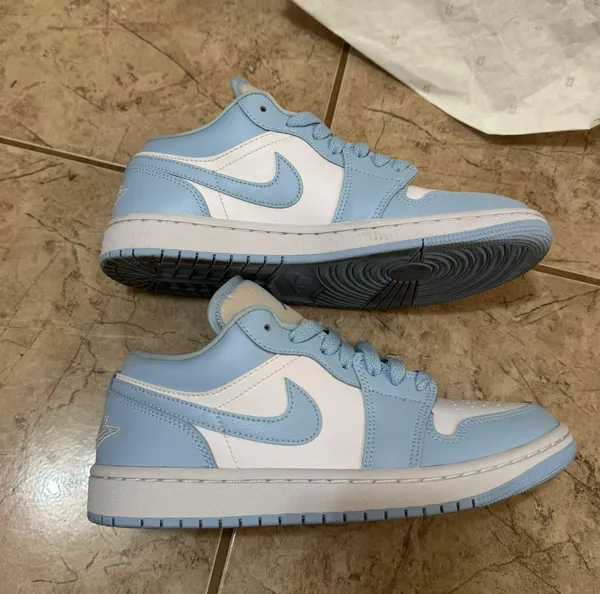 Nike Jordan Low Ice Blue - Image 4