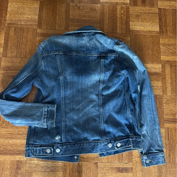 Levi's Blue Jean Jacket for Women - Image 6