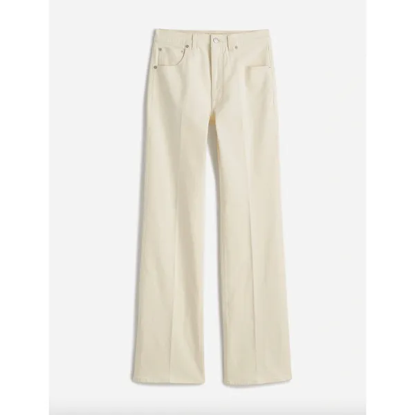 Madewell Relaxed Bootcut Jeans Vintage Ivory Comfort StretchHigh Rise US 29 NWT - Image 6