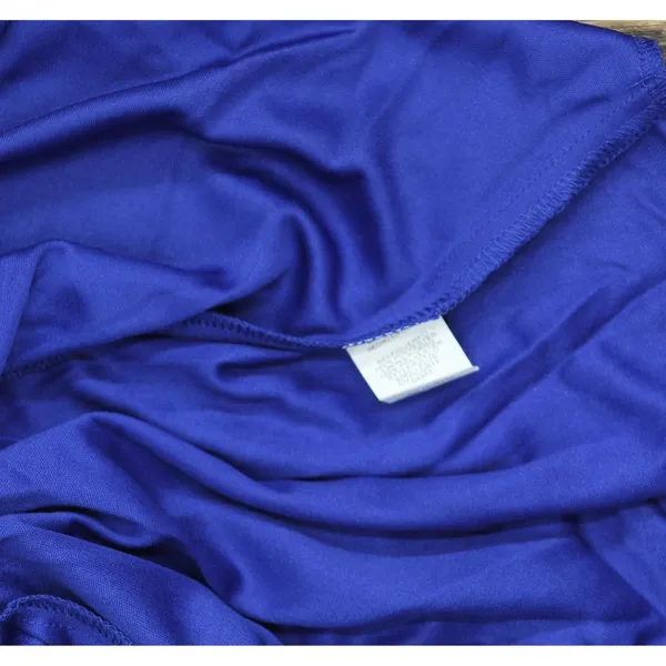 NWT City Studios Juniors Embroidered Handkerchief-Hem Shift Dress 2XS Blue - Image 8