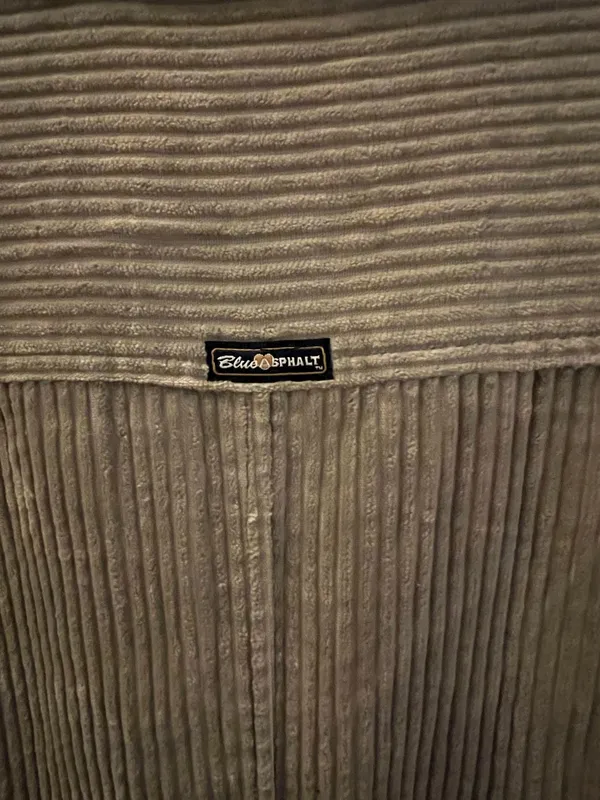 Vintage Blue Asphalt Corduroy Jacket Gray - Image 7