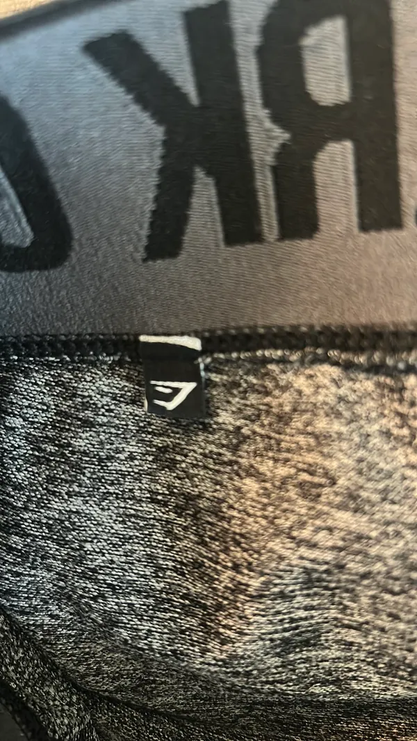 Gymshark Flex Biker Shorts Marled Charcoal Grey - Image 8
