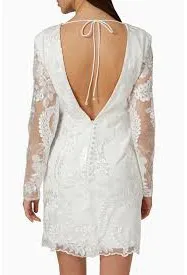NWT Elliatt dress ivory color size large - Image 2