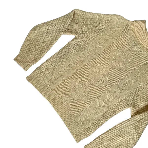 Vintage Walker Wool Blend Knit Turtleneck Sweater M Repair Project DIY - Image 3